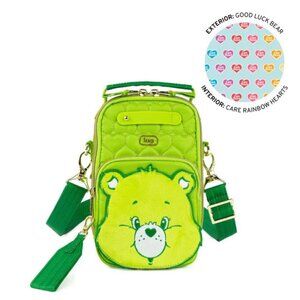 Lug Care Bears x Lug Skeeter Mini Bridge Crossbody Belt Bag Good Luck Bear Green
